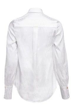 Holland Cooper Penny Jacquard Shirt White Hot