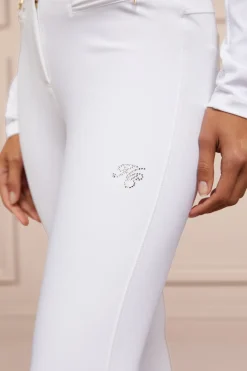 Holland Cooper Premium Competition High Rise Breeches White New