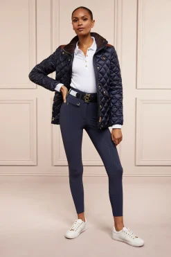 Holland Cooper Premium High Rise Breeches Yale Blue Best