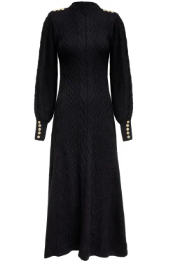 Holland Cooper Rachel Maxi Dress Black Outlet