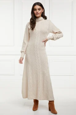 Holland Cooper Rachel Maxi Dress Oatmeal