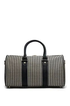 Holland Cooper Regency Holdall Ecru Houndstooth Online