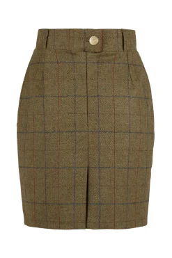 Holland Cooper Regency Skirt Glen Green