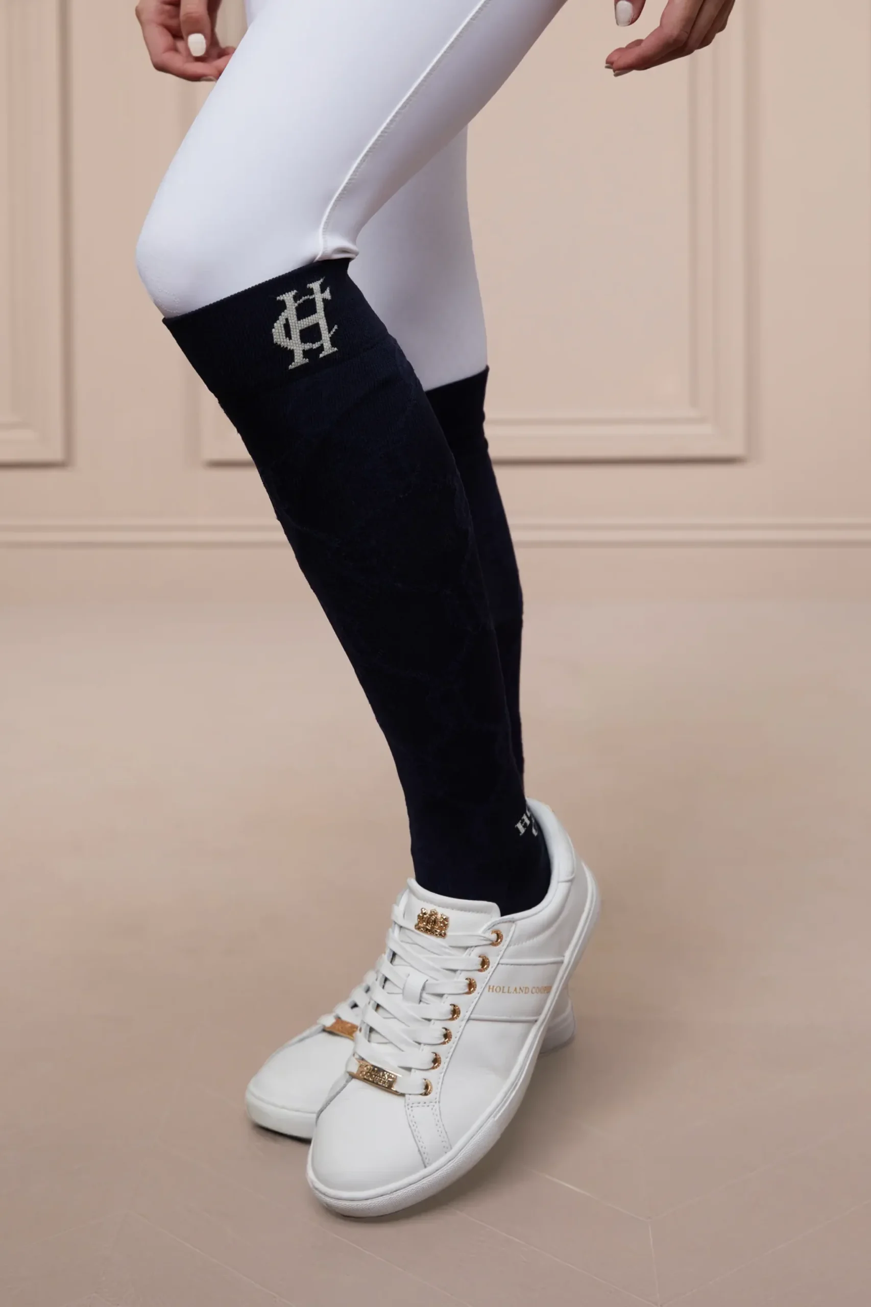 Holland Cooper Riding Sock Ink Navy Best