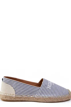 Holland Cooper Riviera Espadrille Nautical Stripe Clearance