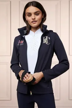 Holland Cooper Rocana Softshell Jacket Ink Navy New