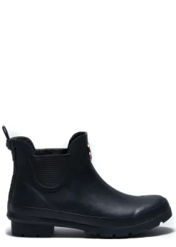 Holland Cooper Rubber Chelsea Boot Black New