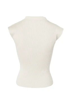 Holland Cooper Scarlett Polo Knit Ecru Sale
