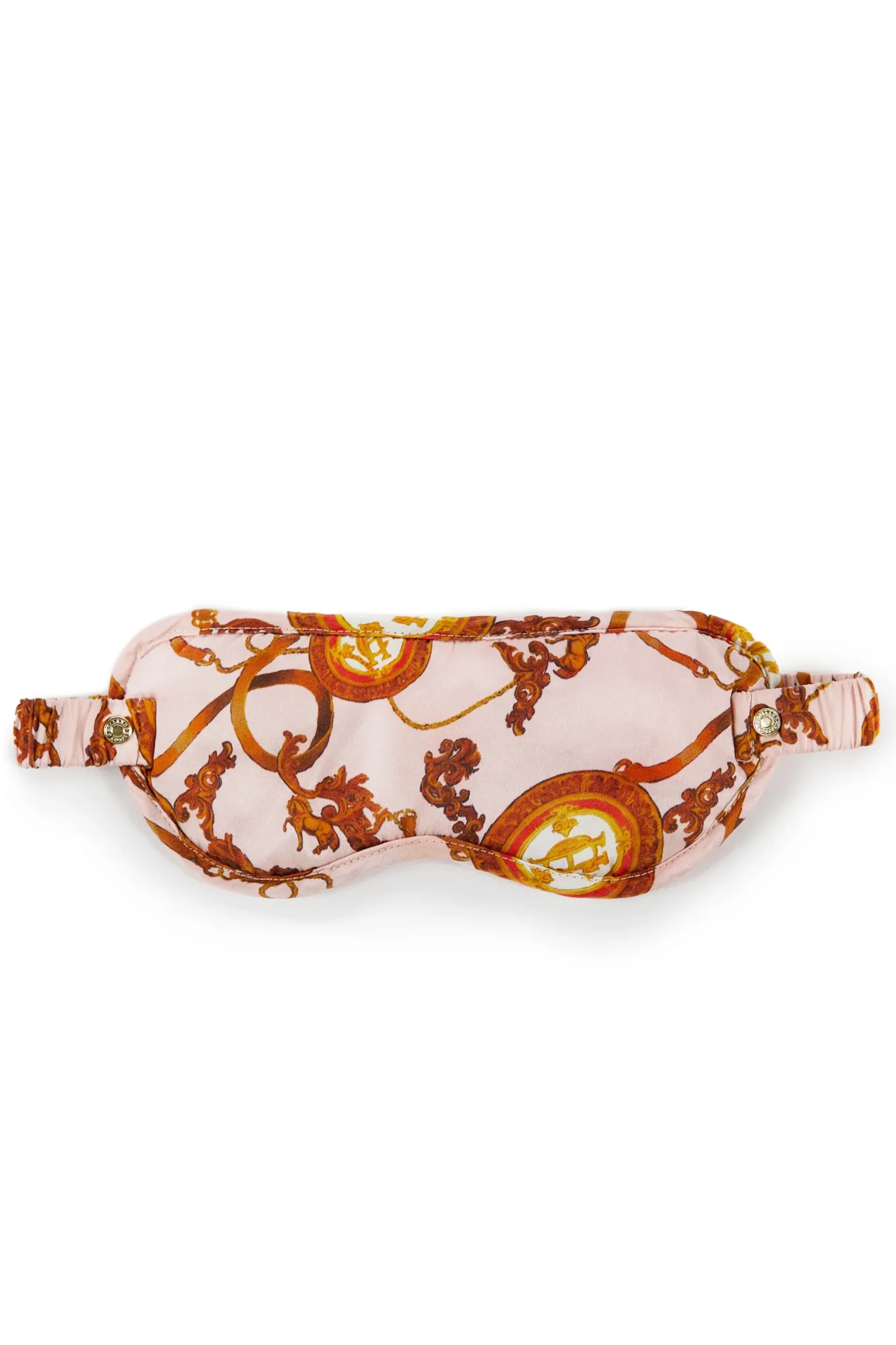 Holland Cooper Silk Eye Mask Blush Hot