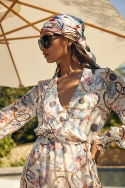 Holland Cooper Silk Scarf Seychelles Online