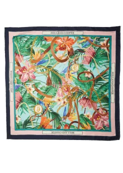 Holland Cooper Silk Scarf St Lucia New