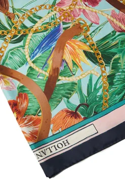 Holland Cooper Silk Scarf St Lucia New
