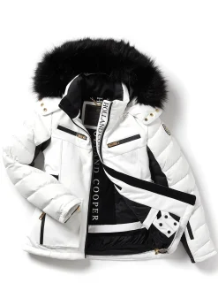 Holland Cooper Ski Jacket White Discount