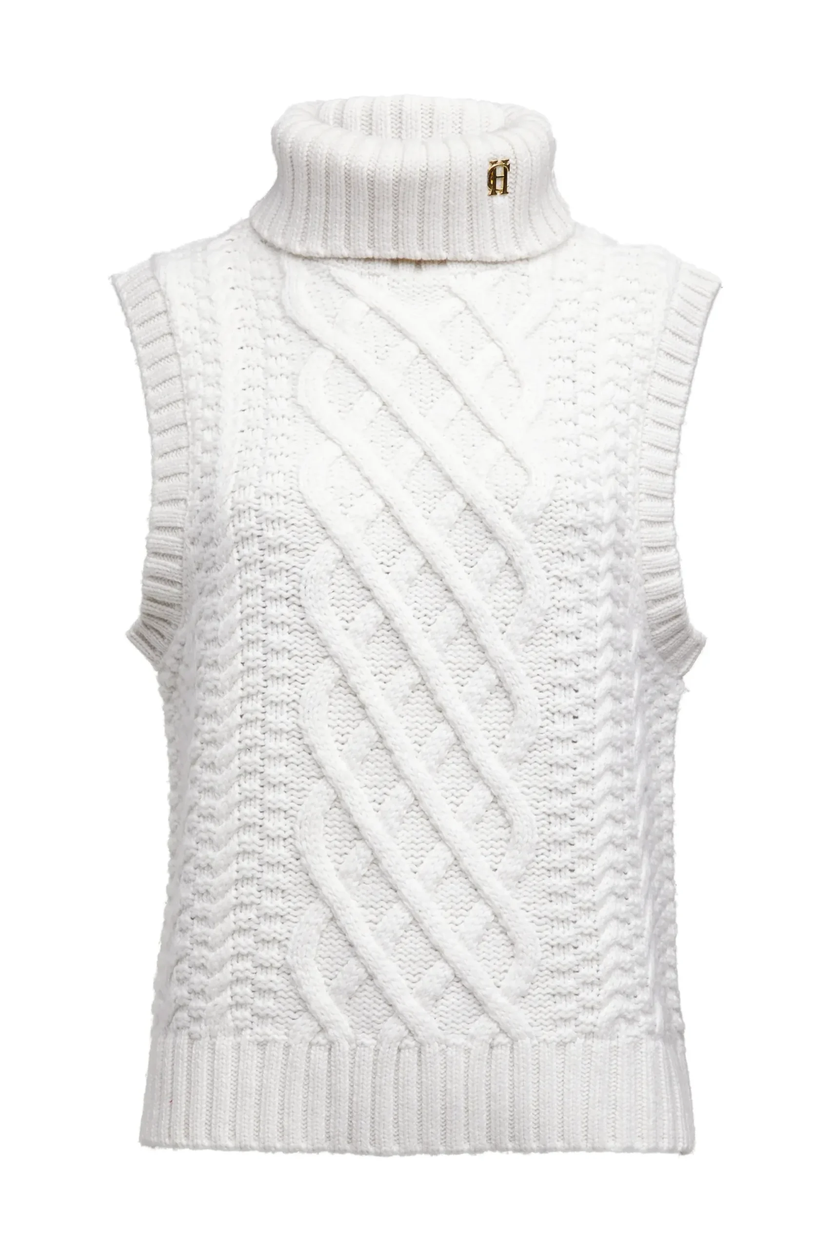 Holland Cooper Sleeveless Knit Oyster Online