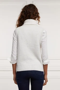 Holland Cooper Sleeveless Knit Oyster Online