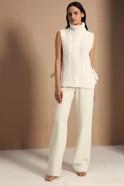 Holland Cooper Sleeveless Knit Natural Outlet