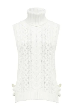 Holland Cooper Sleeveless Knit Natural Outlet
