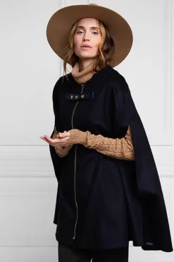 Holland Cooper Slim Cape Soft Navy
