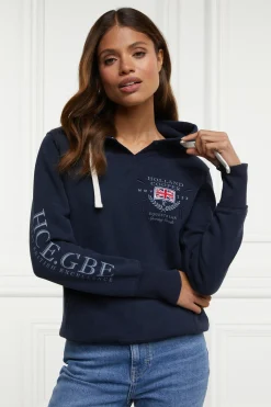 Holland Cooper Sporting Goods Hoodie Ink Navy Online