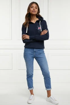 Holland Cooper Sporting Goods Hoodie Ink Navy Online