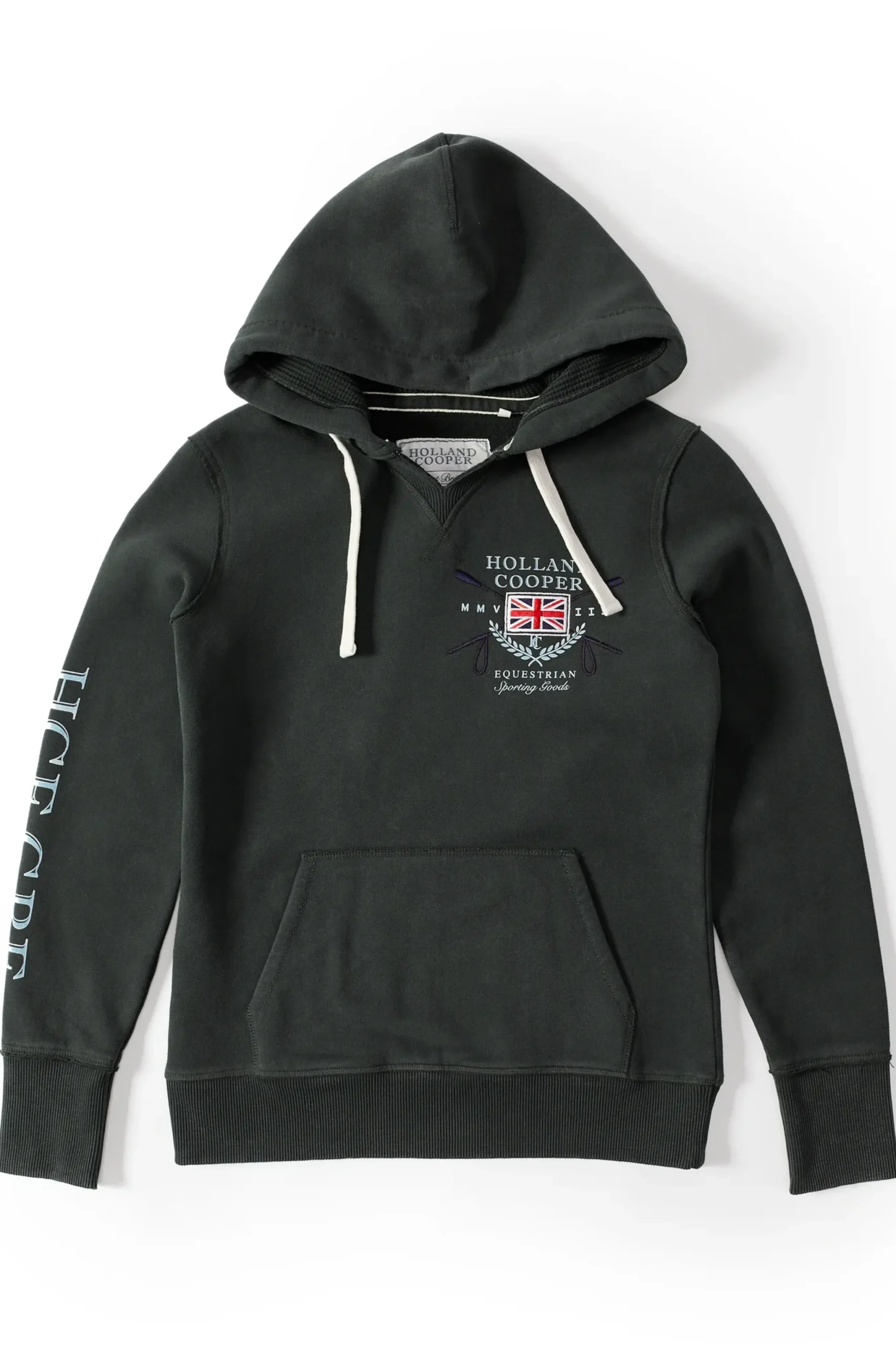 Holland Cooper Sporting Goods Hoodie Racing Green Sale