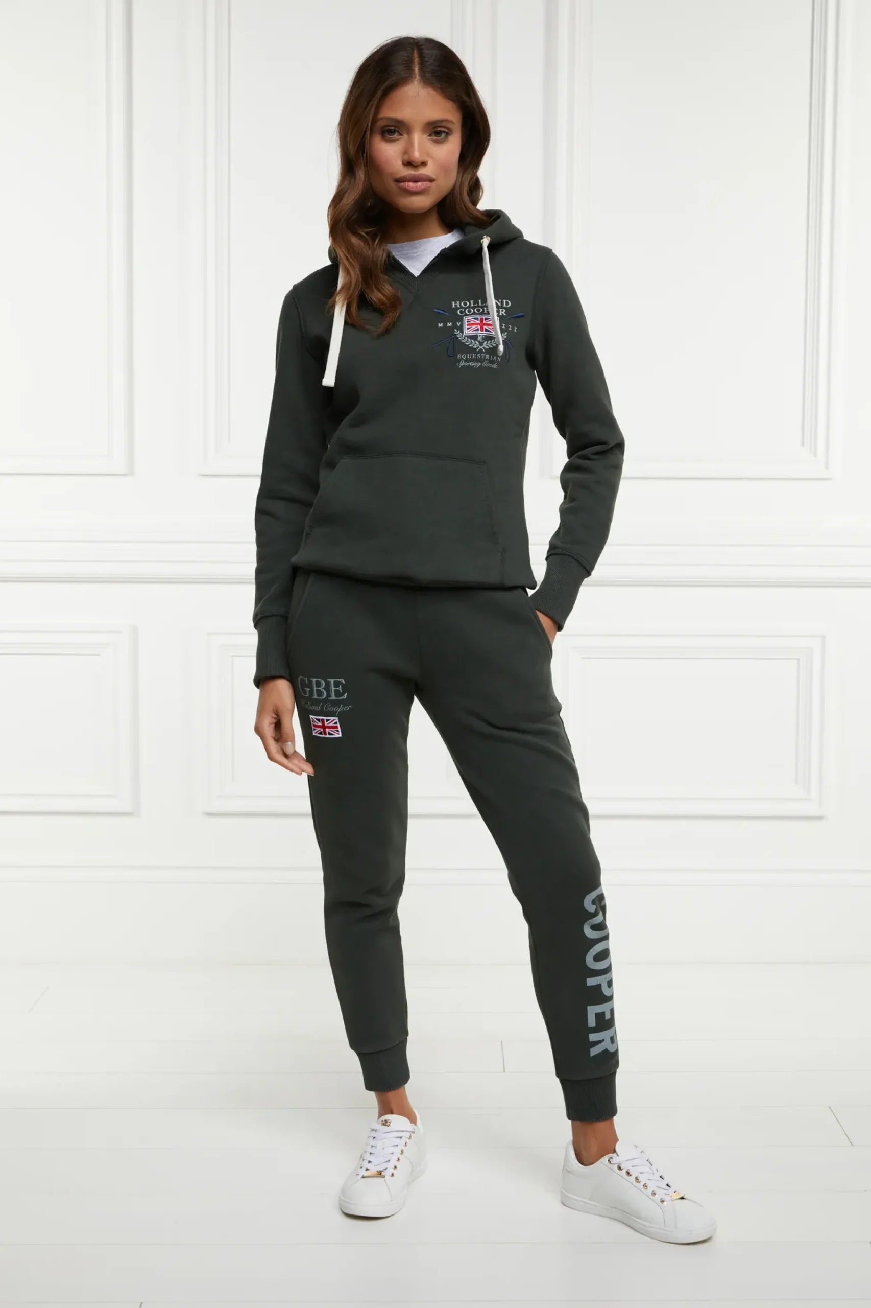 Holland Cooper Sporting Goods Jogger Racing Green Hot