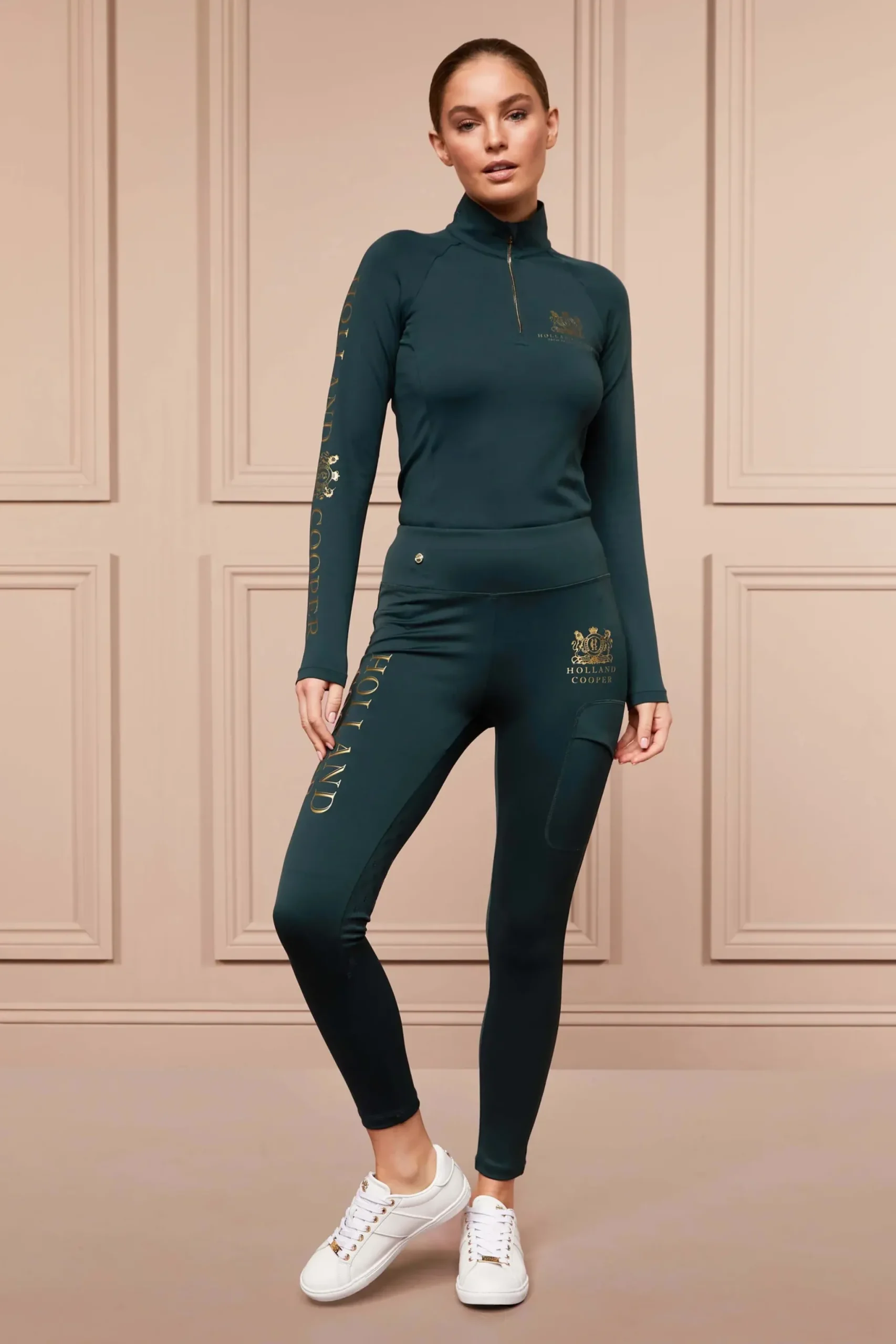 Holland Cooper Sport Legging Petrol Online