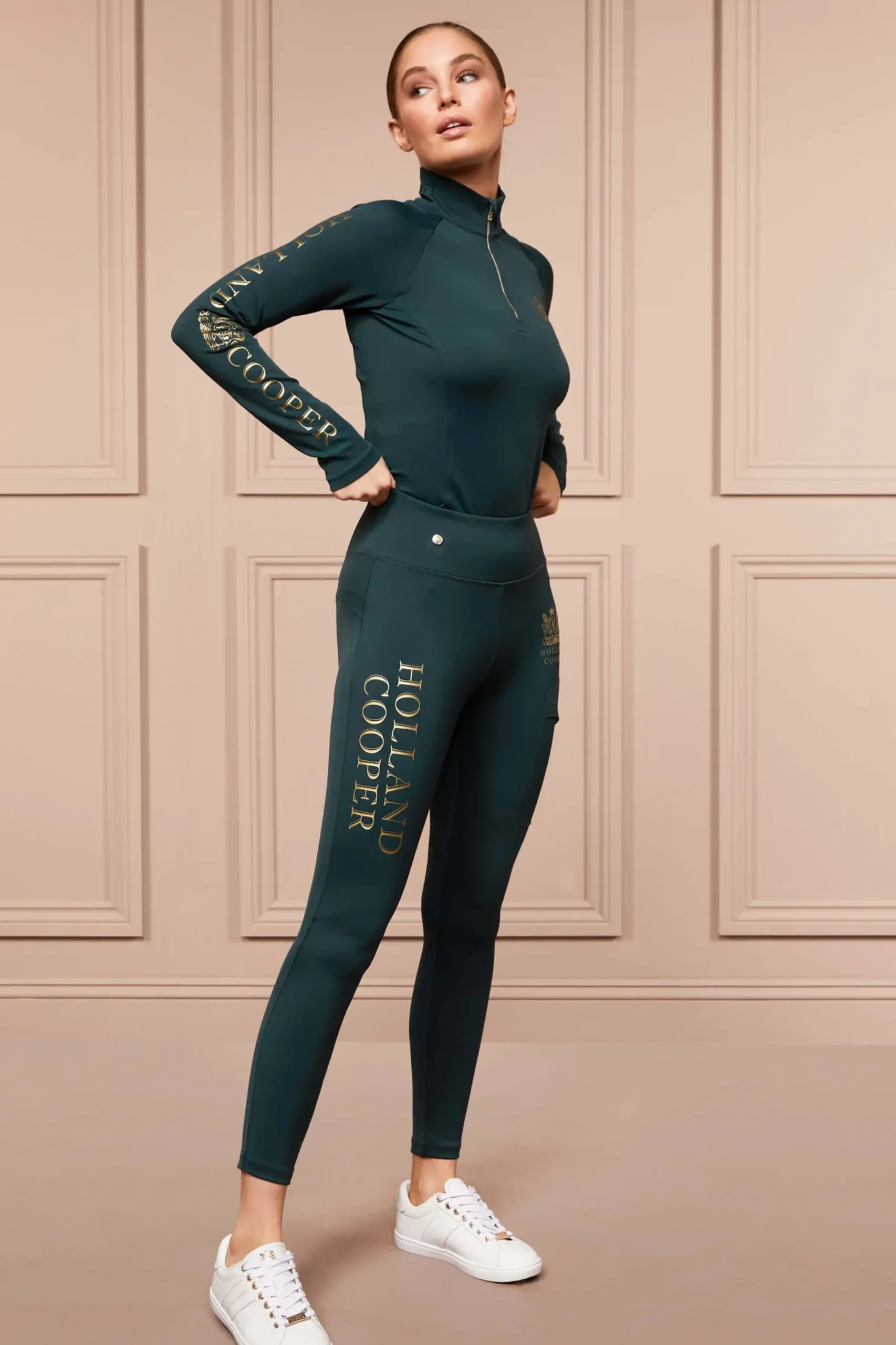 Holland Cooper Sport Legging Petrol Online
