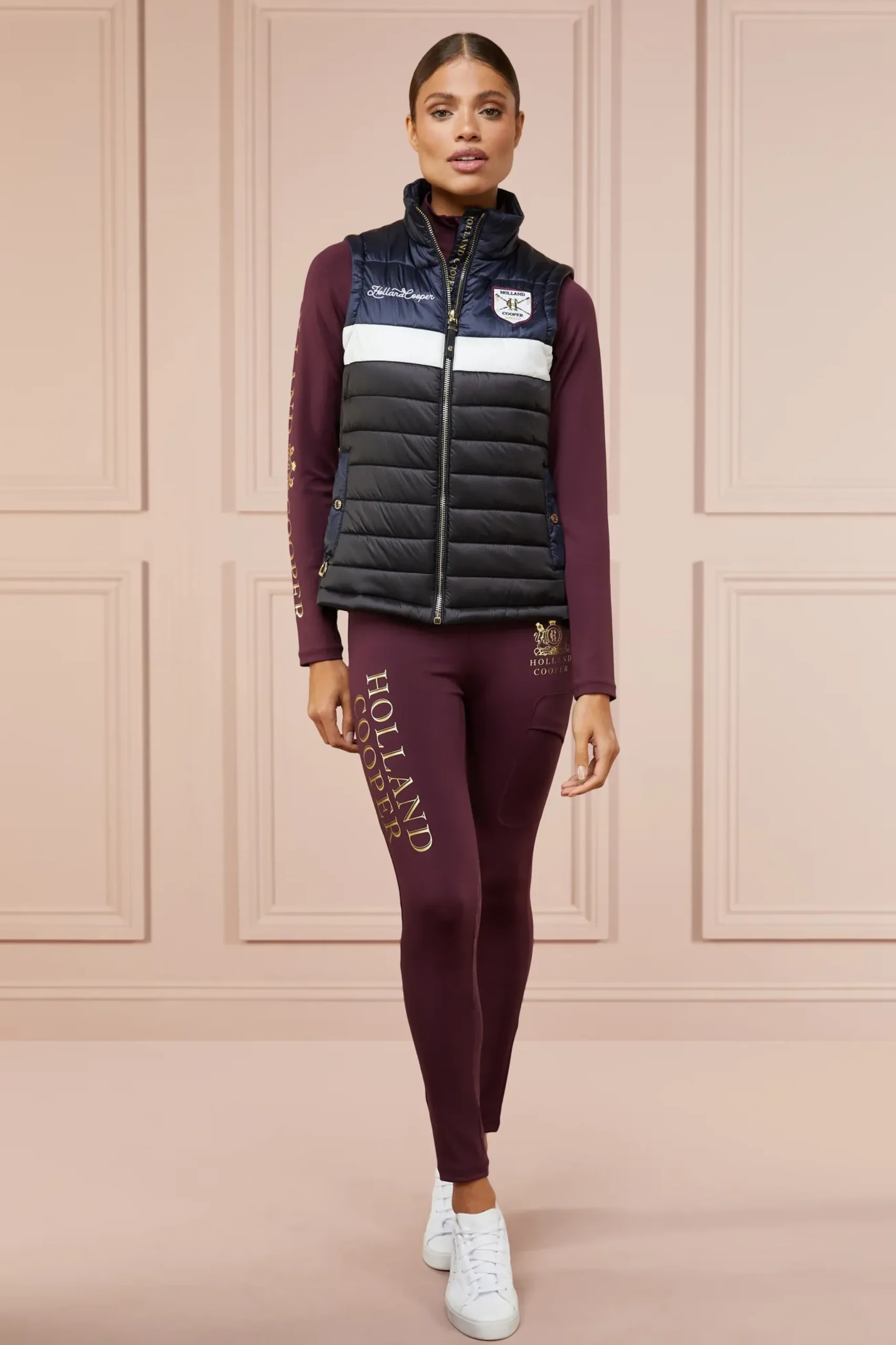 Holland Cooper Sport Legging Mulberry