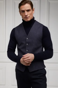 Holland Cooper St James Waistcoat Navy Duke Best