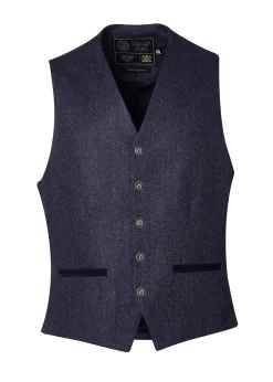 Holland Cooper St James Waistcoat Navy Duke Best