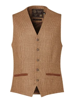 Holland Cooper St James Waistcoat Tawny Hot