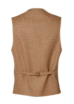 Holland Cooper St James Waistcoat Tawny Hot