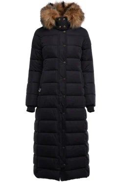Holland Cooper Stoneleigh Longline Coat Black Outlet