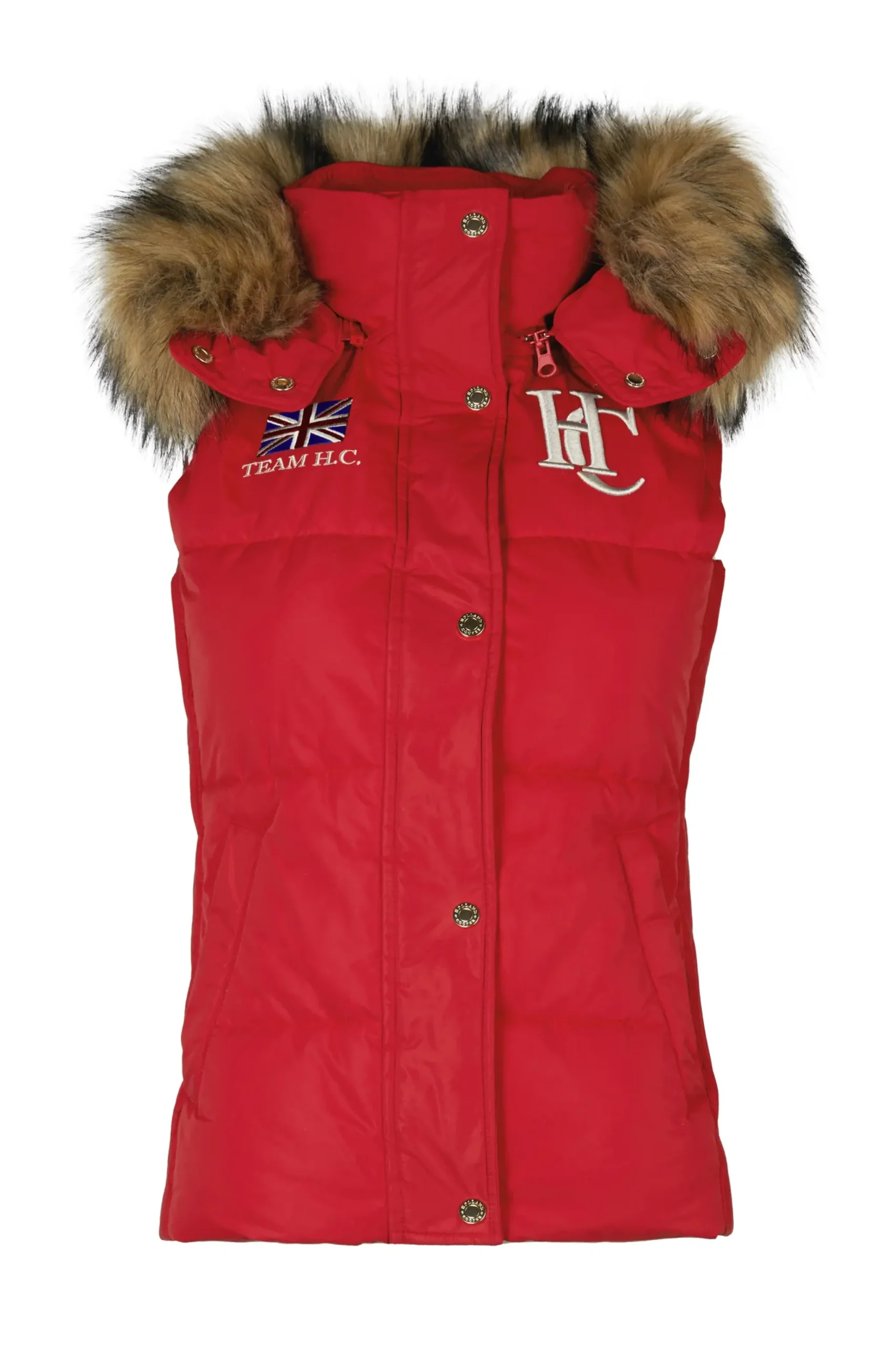 Holland Cooper Team Gilet Heritage Red