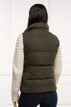 Holland Cooper Team Gilet Khaki Outlet