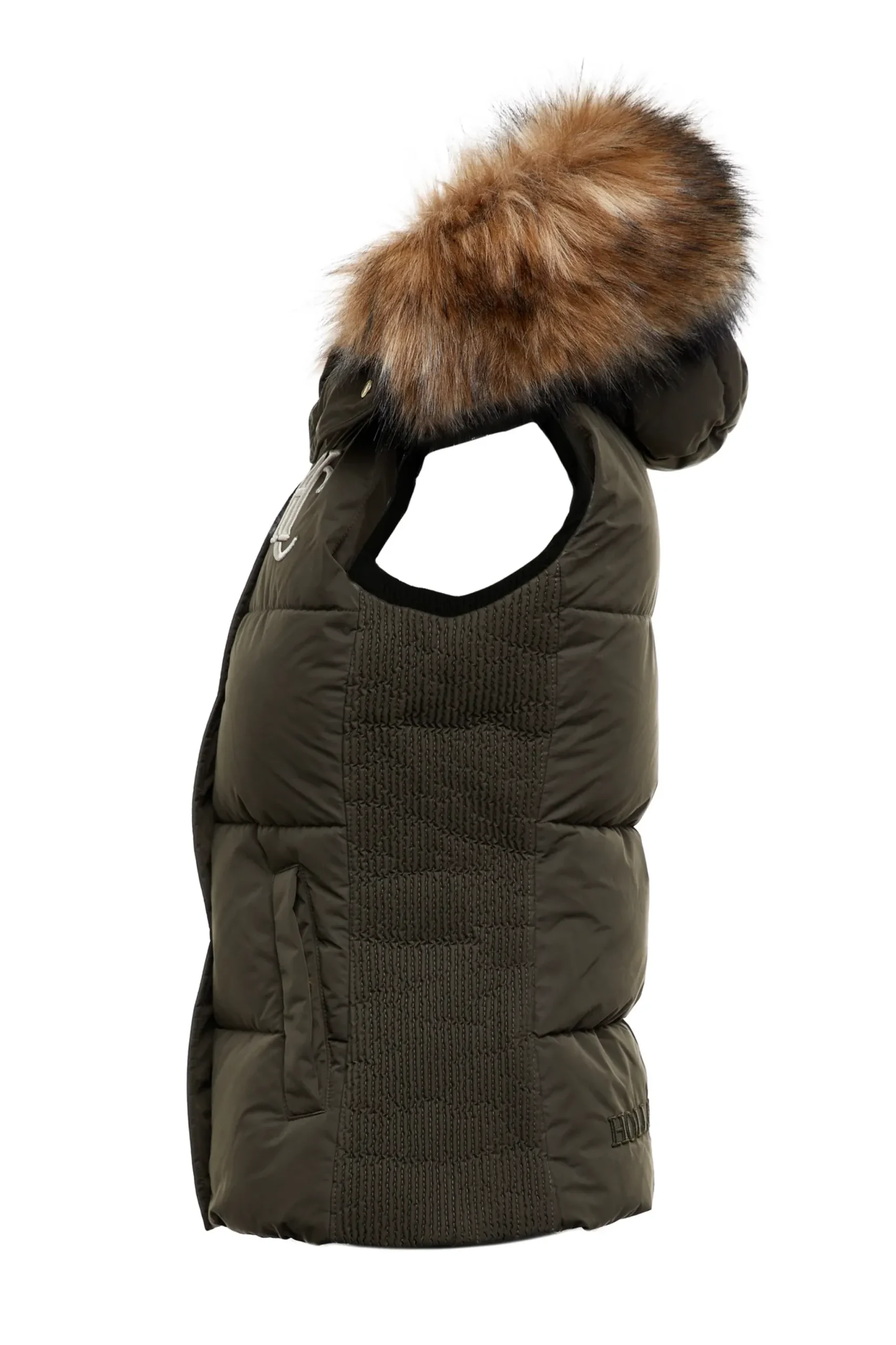 Holland Cooper Team Gilet Khaki Outlet