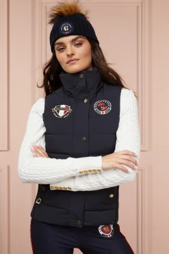 Holland Cooper Team HC Gilet Ink Navy