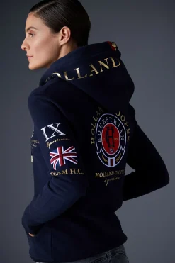 Holland Cooper Team Hoodie Navy Best