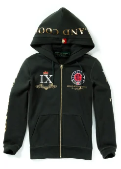 Holland Cooper Team Hoodie Racing Green Sale