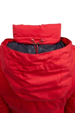 Holland Cooper Team Padded Jacket Heritage Red Outlet