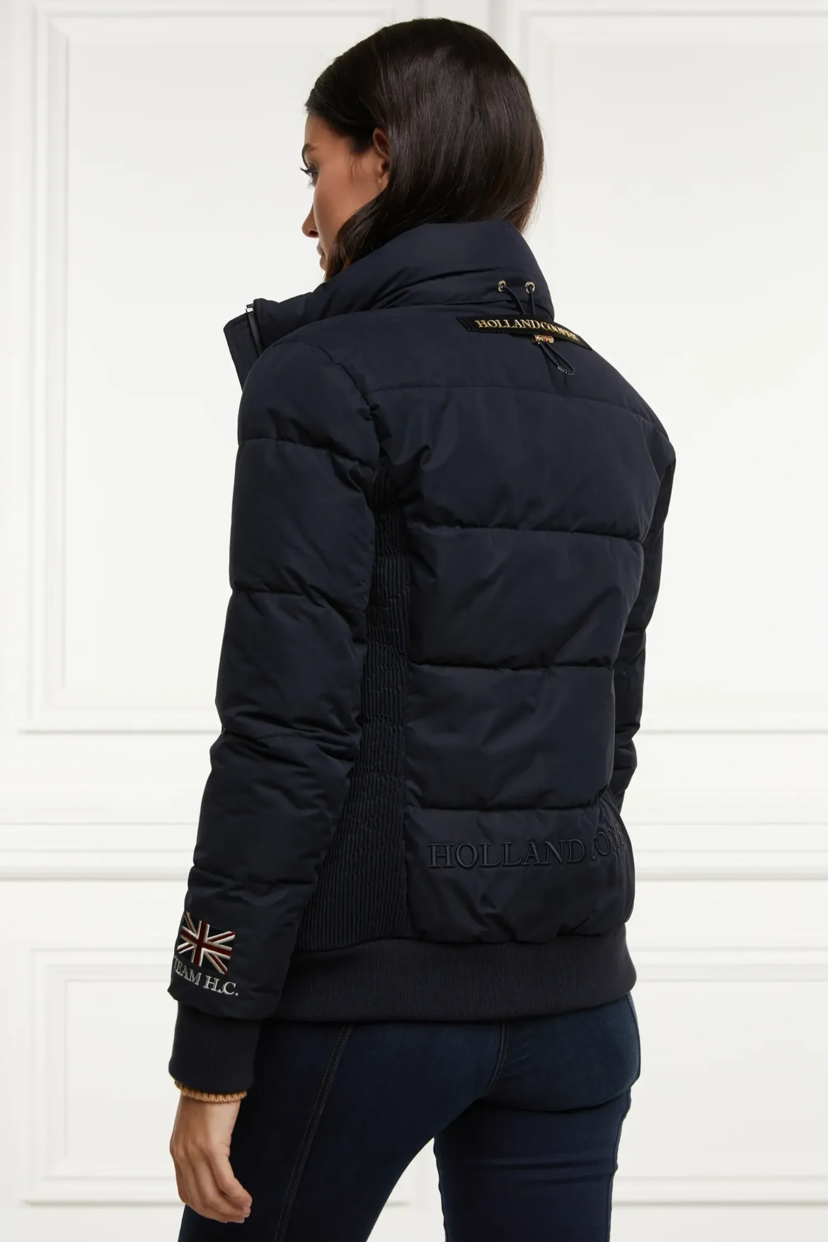 Holland Cooper Team Padded Jacket Ink Navy Online