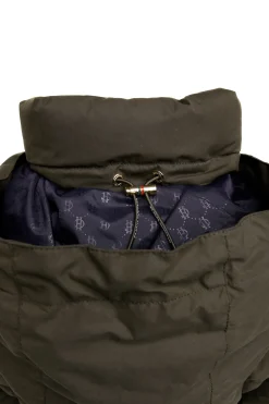 Holland Cooper Team Padded Jacket Khaki Outlet