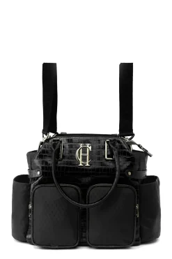 Holland Cooper Thames Changing Bag Black Monogram Hot