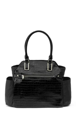 Holland Cooper Thames Changing Bag Black Monogram Hot