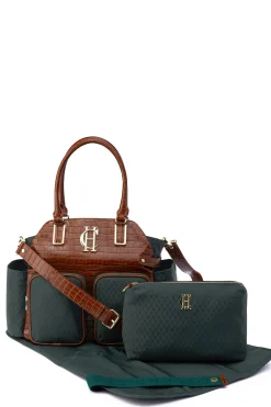 Holland Cooper Thames Changing Bag Racing Green New