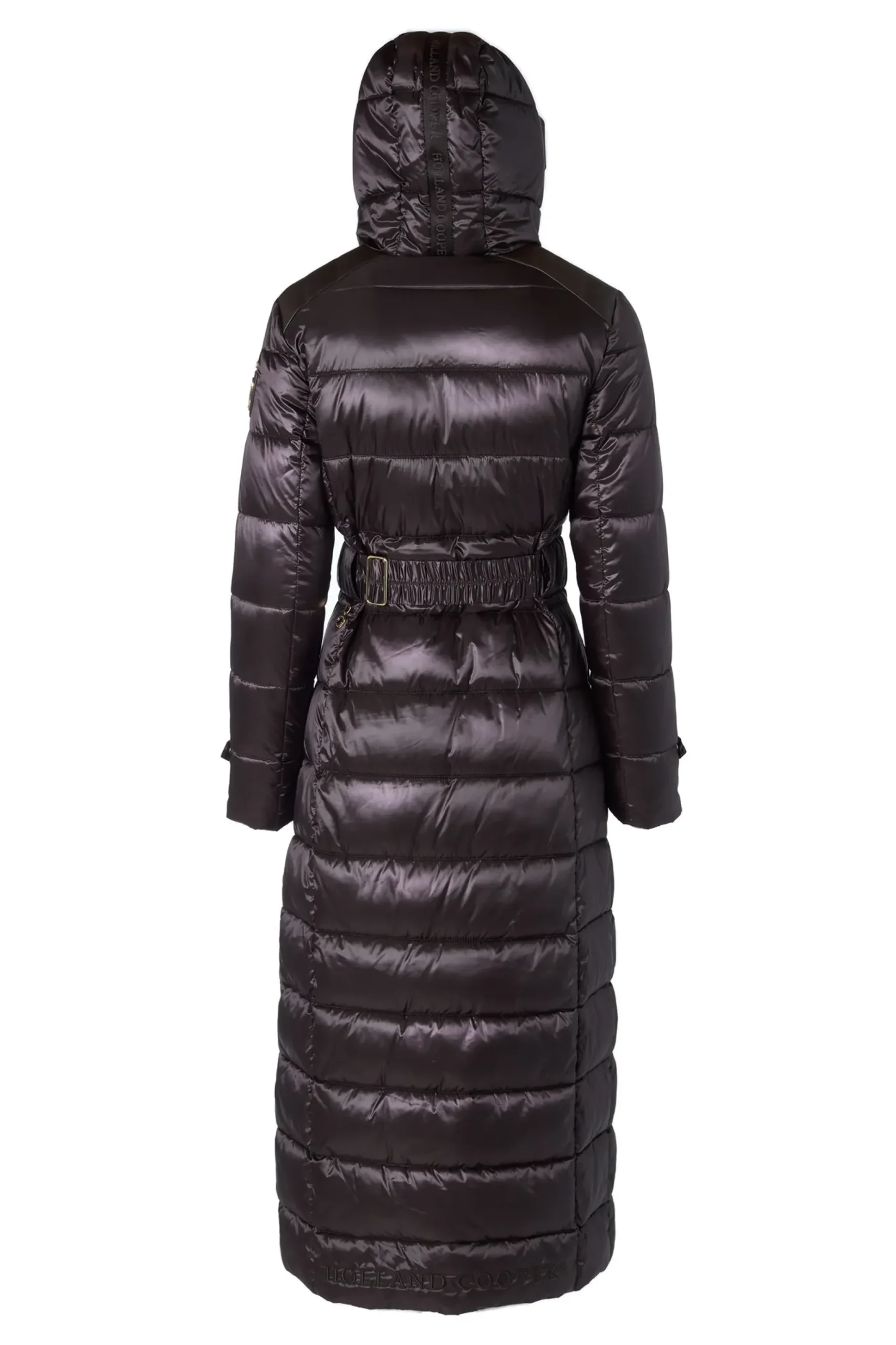 Holland Cooper The Arosa Longline Coat Chocolate Discount