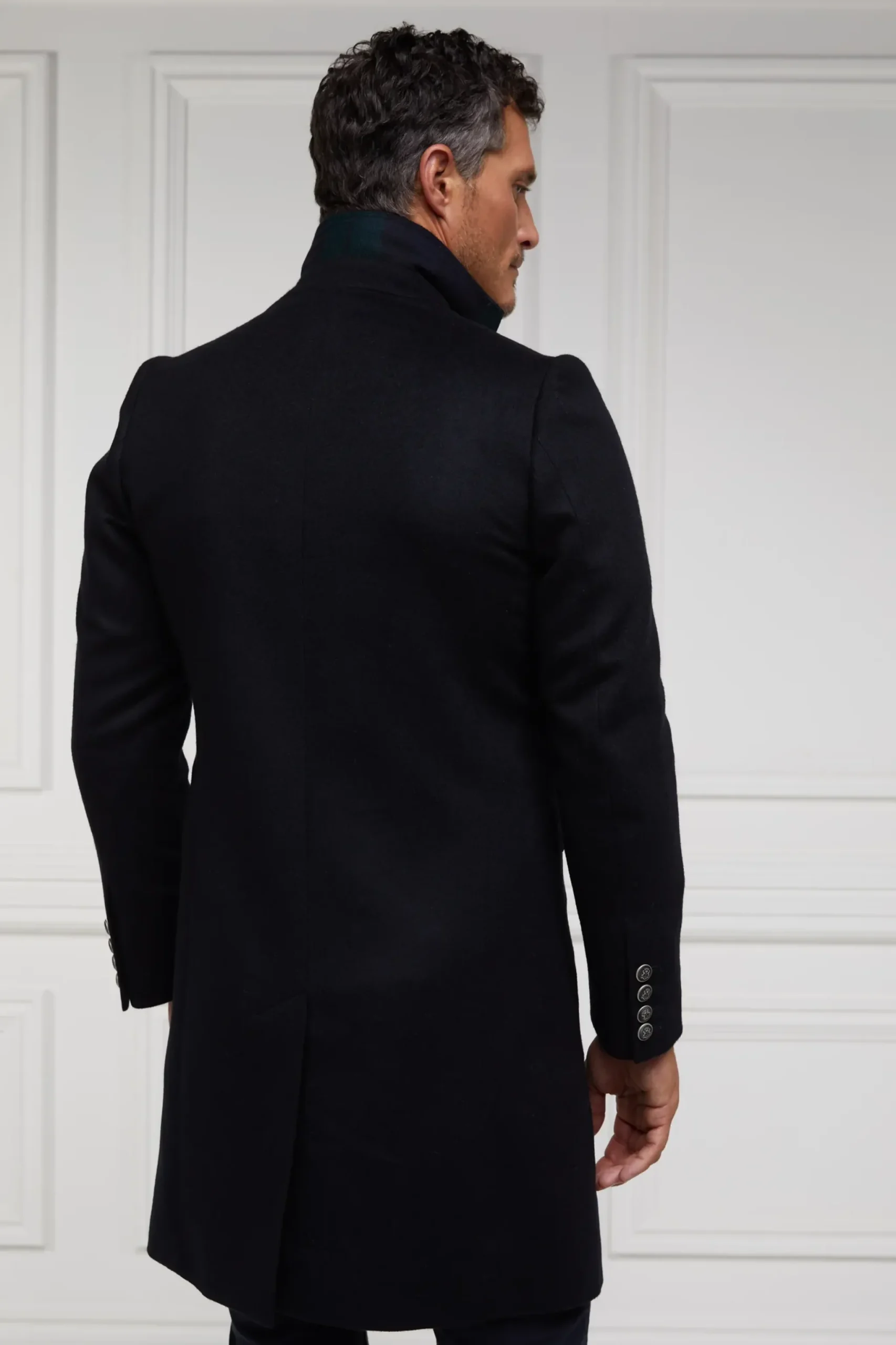 Holland Cooper The Cheltenham Coat Soft Navy