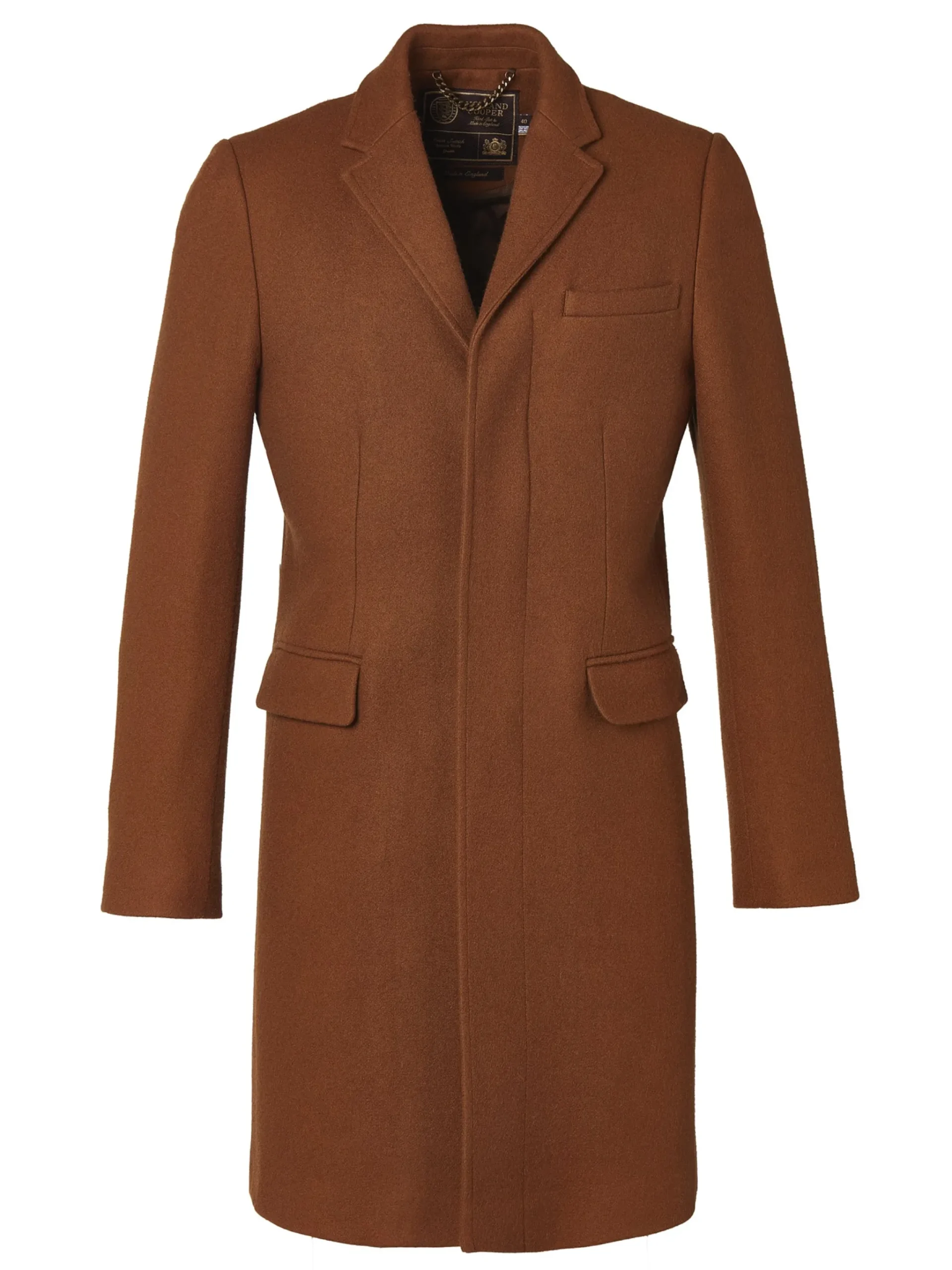 Holland Cooper The Cheltenham Coat Dark Camel Clearance