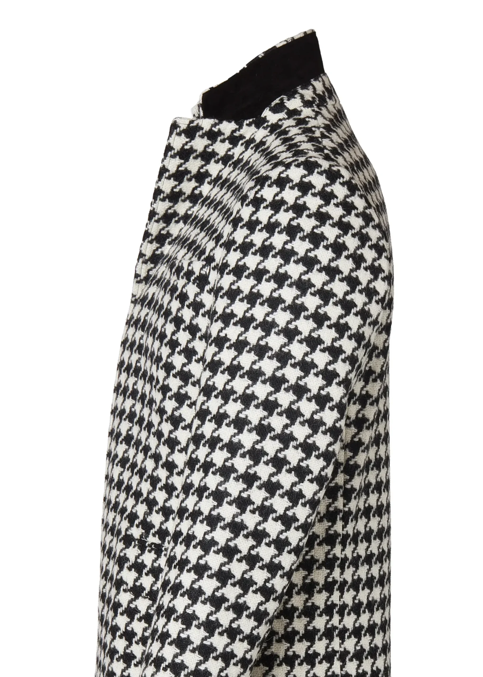 Holland Cooper The Cheltenham Coat Large Scale Houndstooth New